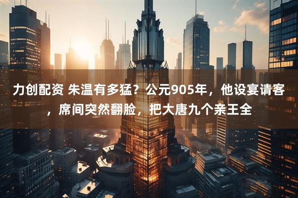 力创配资 朱温有多猛？公元905年，他设宴请客，席间突然翻脸，把大唐九个亲王全